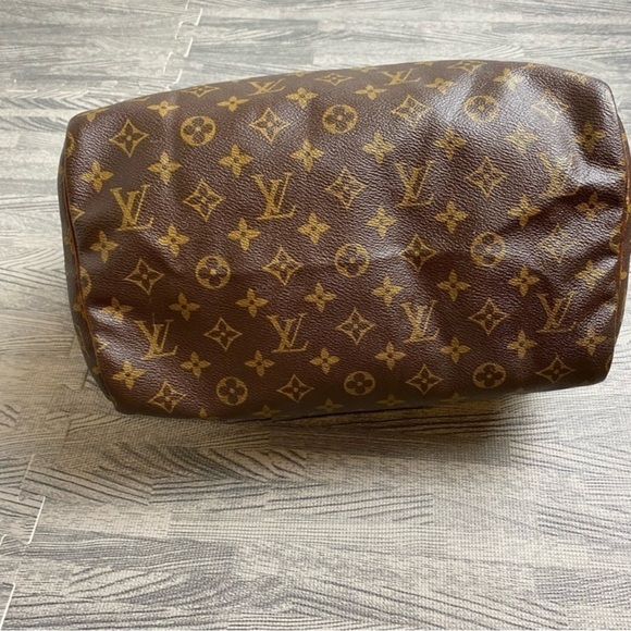 LOUIS VUITTON Monogram Speedy 30 Vintage Coated Canvas - Picture 7 of 17